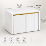 ست کابینت و روشویی مدل Vida01 به همراه باکس و آینه بک لایت